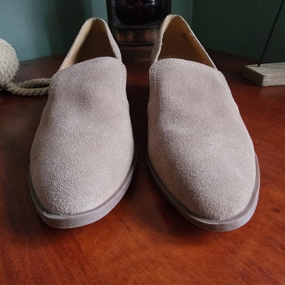 NWT Crown Vintage Women's Samali Loafers in Taupe Suede Size 11M - Picture 11 of 12